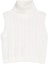 Buy (Women) 'S Max Mara MaxMara Oscuro Collection White Sleeveless Turtleneck Tank Top 1361124106001-OSCURO