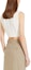 Purchase (Women) 'S Max Mara MaxMara Oscuro Collection White Sleeveless Turtleneck Tank Top 1361124106001-OSCURO