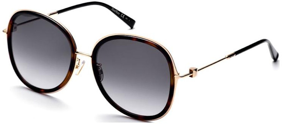 (W) Gafas de sol ovaladas Max Mara con diseño de logo y acabado carey. MMSMARILYNIFS0869OA8 Order (W) Gafas de sol ovaladas Max Mara con diseño de logo y acabado carey. MMSMARILYNIFS0869OA8