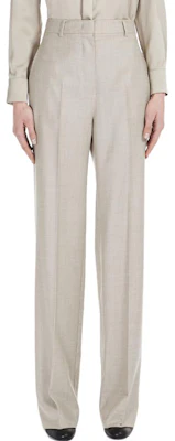 (W) ''S Max Mara MaxMara 女款高腰抽繩拉鍊休閒長褲卡其色 熊貓系列 6136113306036-PANDA Lookbook (W) ''S Max Mara MaxMara 女款高腰抽繩拉鍊休閒長褲卡其色 熊貓系列 6136113306036-PANDA