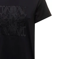 Sizing (W) ''S Max Mara MaxMara Park 系列黑色印花短袖T恤 19460229650006-PARK
