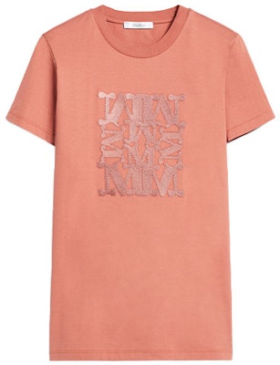 (W) ''S 막스마라 맥스마라 파크 시리즈 로고 그래픽 브라운 반팔 크루넥 티셔츠 1946022906007-PARK Buy (W) ''S 막스마라 맥스마라 파크 시리즈 로고 그래픽 브라운 반팔 크루넥 티셔츠 1946022906007-PARK