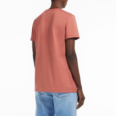 (W) ''S 막스마라 맥스마라 파크 시리즈 로고 그래픽 브라운 반팔 크루넥 티셔츠 1946022906007-PARK Purchase (W) ''S 막스마라 맥스마라 파크 시리즈 로고 그래픽 브라운 반팔 크루넥 티셔츠 1946022906007-PARK