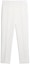 Buy (W) Pantalones rectos blancos de viscosa Max Mara Pegno de talle medio. 1786013906006-PEGNO