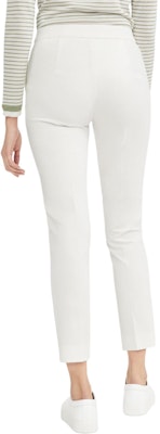 (W) Pantalones rectos blancos de viscosa Max Mara Pegno de talle medio. 1786013906006-PEGNO Shop (W) Pantalones rectos blancos de viscosa Max Mara Pegno de talle medio. 1786013906006-PEGNO