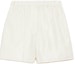 Buy (Women) 'S Max Mara MaxMara Piadena Cotton Monogram Embroidered White Casual Shorts. 1141014106001-PIADENA