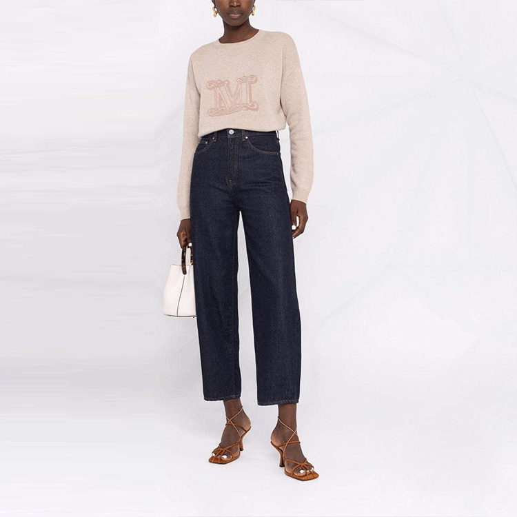 Lookbook (W) ''S Max Mara MaxMara 粉色羊毛羊绒针织套头毛衣. 13660813600-GIOSTRA-005