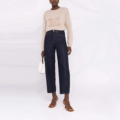 (Women) 'S Max Mara MaxMara Pink Wool Cashmere Knitted Pullover Sweater. 13660813600-GIOSTRA-005 Lookbook (Women) 'S Max Mara MaxMara Pink Wool Cashmere Knitted Pullover Sweater. 13660813600-GIOSTRA-005