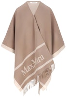 (Women) 'S Max Mara MaxMara Printed Wool Shawl for Women - Brown. 2414731051600002 (Women) 'S Max Mara MaxMara Printed Wool Shawl for Women - Brown. 2414731051600002