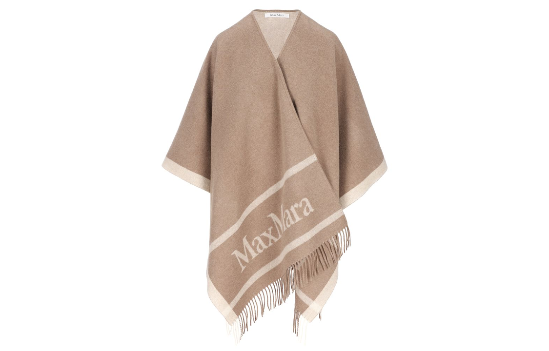 Order (W) "Chal de Lana Estampado para Mujer ''S Max Mara MaxMara - Marrón." 2414731051600002