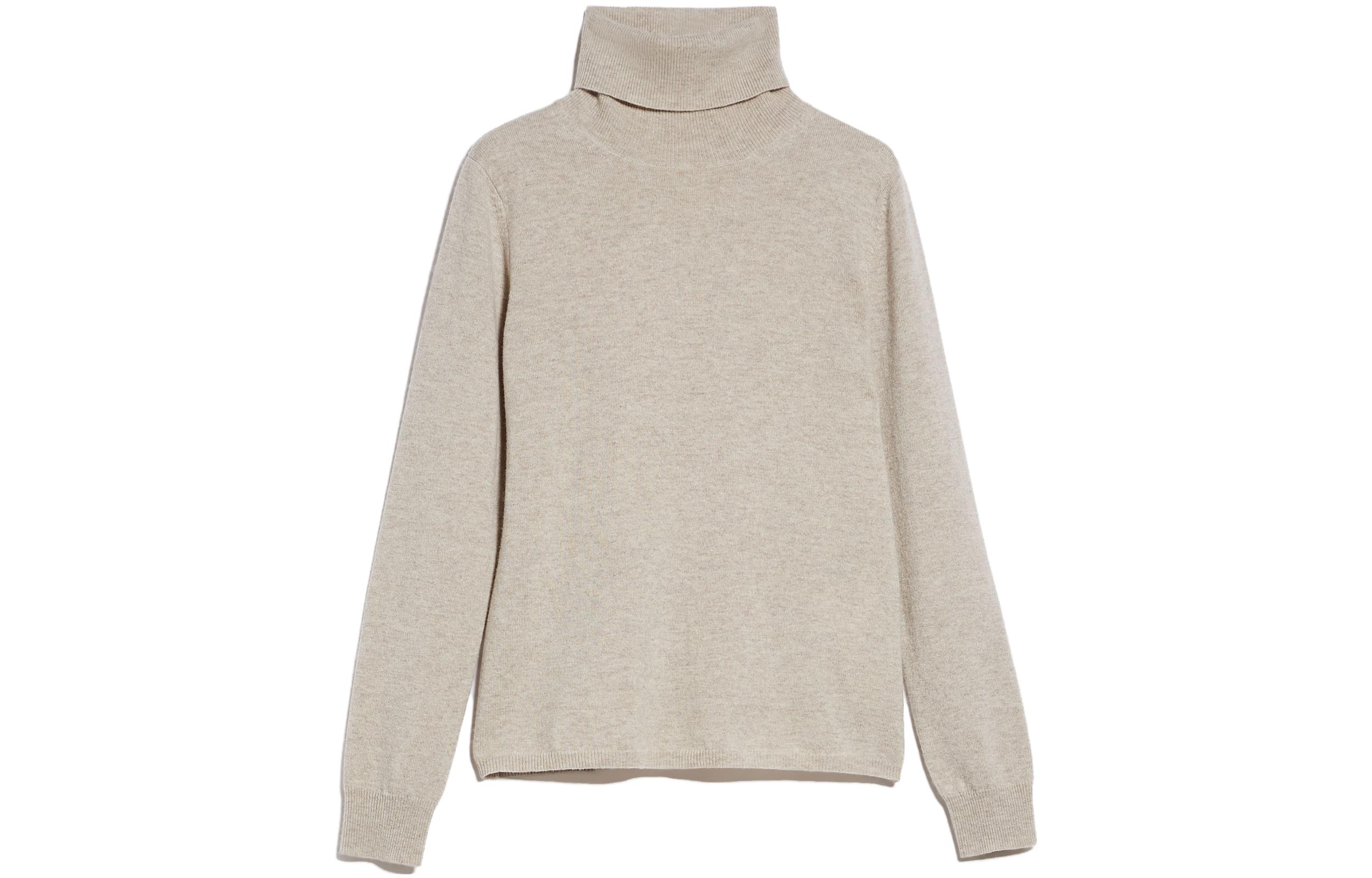 (Women) 'S Max Mara MaxMara Radura Beige Turtleneck Knit Pullover Sweater for Women 6366093306004-RADURA