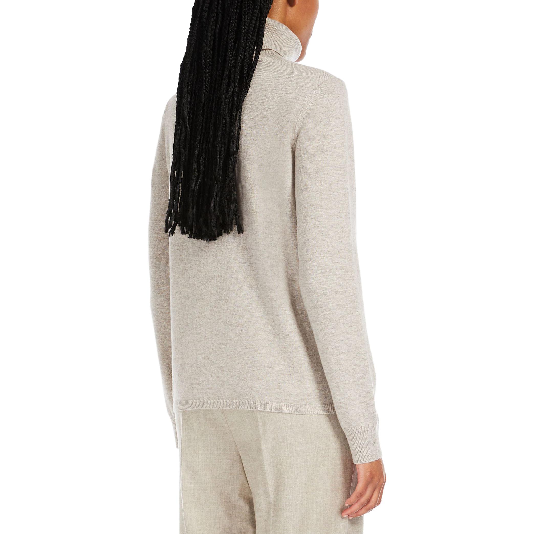 Purchase (Women) 'S Max Mara MaxMara Radura Beige Turtleneck Knit Pullover Sweater for Women 6366093306004-RADURA