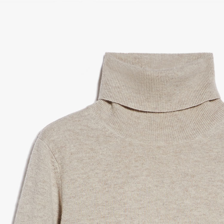 Details for (Women) 'S Max Mara MaxMara Radura Beige Turtleneck Knit Pullover Sweater for Women 6366093306004-RADURA