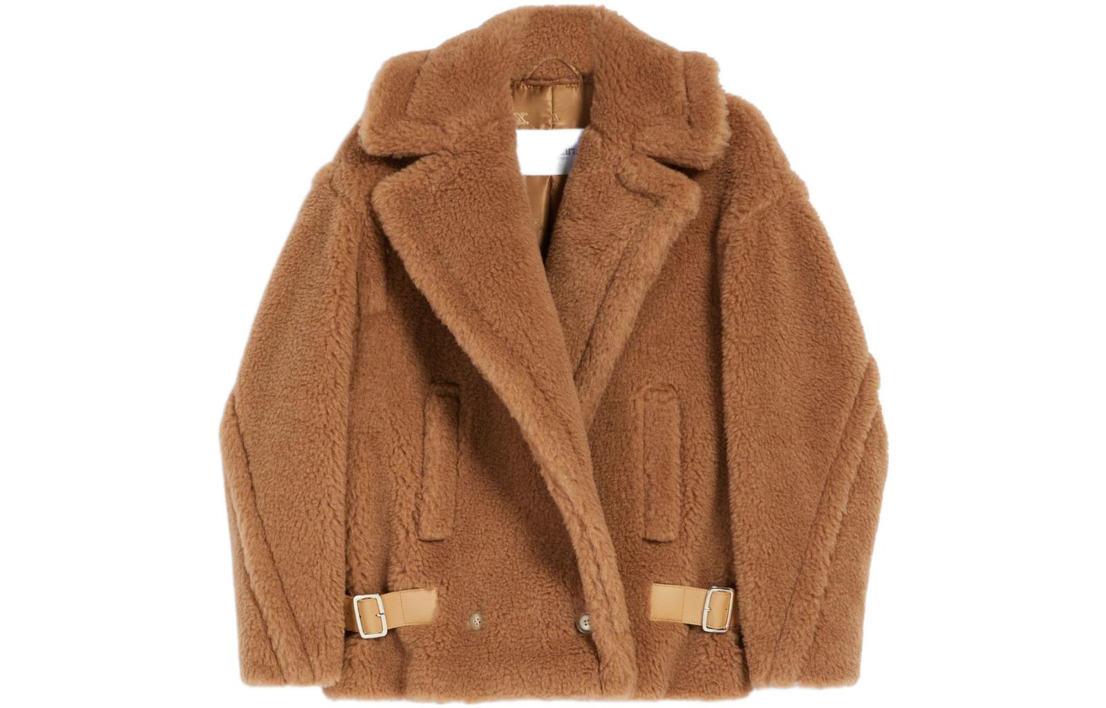 Order (Women) 'S Max Mara MaxMara Ranghi  Camel Double-Breasted Wide Lapel Blazer Jacket. 1086062306001-RANGHI