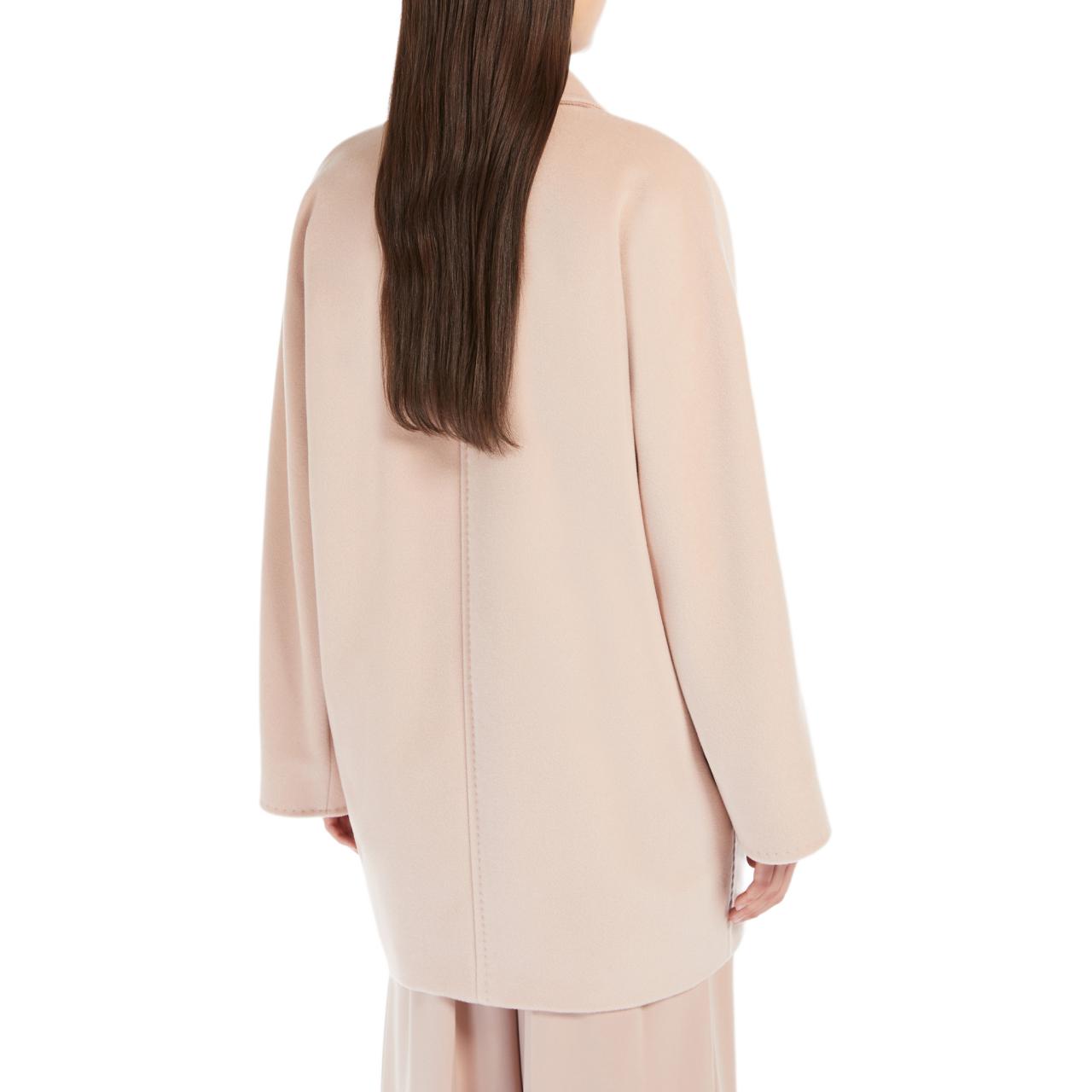 (Women) 'S Max Mara MaxMara Rebus 101801 Icon Double-Breasted Coat Pink Long Sleeve  Jacket 1086014106020-REBUS 圖 4