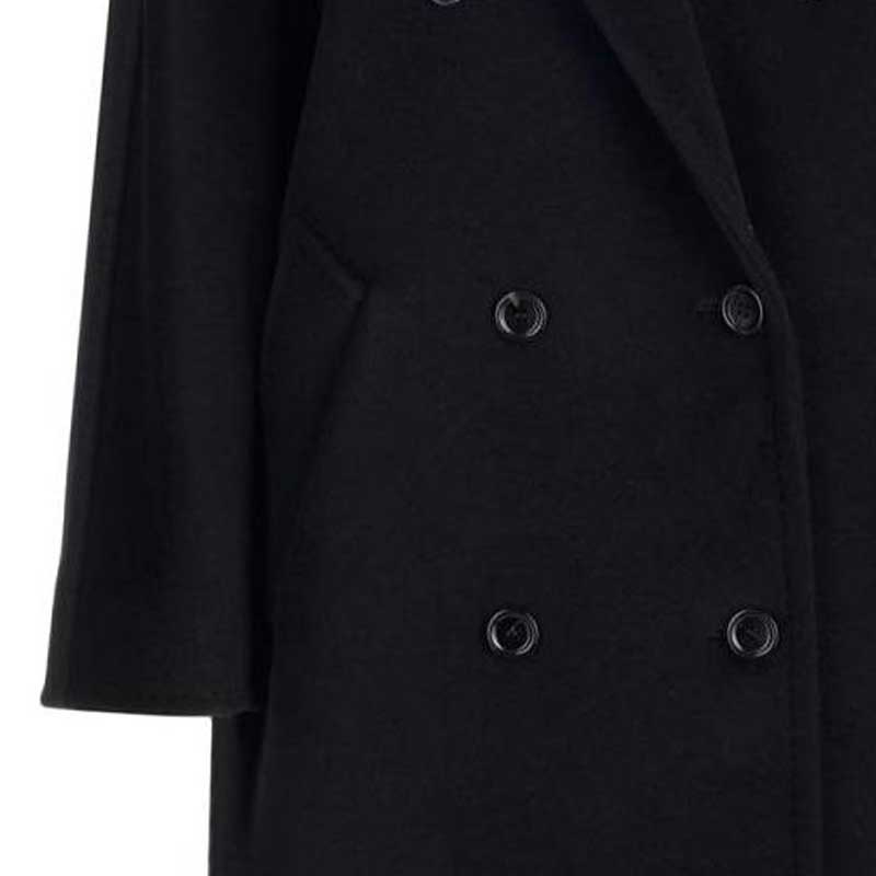 (Women) 'S Max Mara MaxMara Rebus Collection  Solid Double-Breasted Long Sleeve Coat 1086023906027-REBUS 圖 10