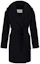 Buy (W) Max Mara RIALTO Abrigo de Lana con Capucha y Cinturón Negro 1016091306002-3RIALTO