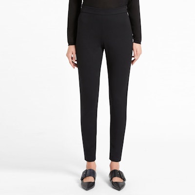 (Women) 'S Max Mara MaxMara Rosano Series Black Skinny Leggings 1786021306003-ROSANO Shop (Women) 'S Max Mara MaxMara Rosano Series Black Skinny Leggings 1786021306003-ROSANO