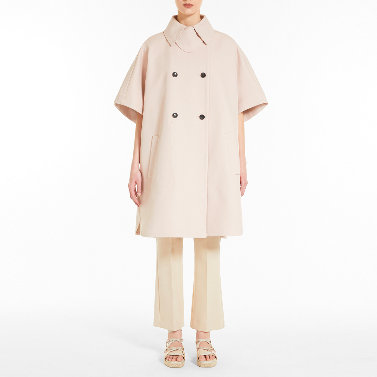 Lookbook (W) ''S Max Mara MaxMara Sedan Mantel Beige Double-Breasted Cape 4731042606019-SEDAN