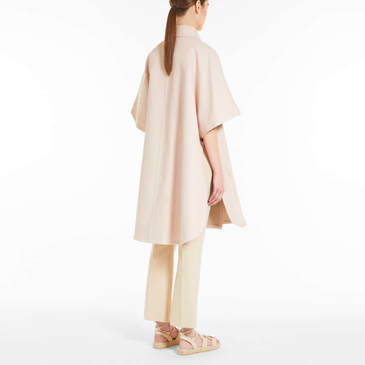 Shop (W) ''S Max Mara MaxMara Sedan Mantel Beige Double-Breasted Cape 4731042606019-SEDAN