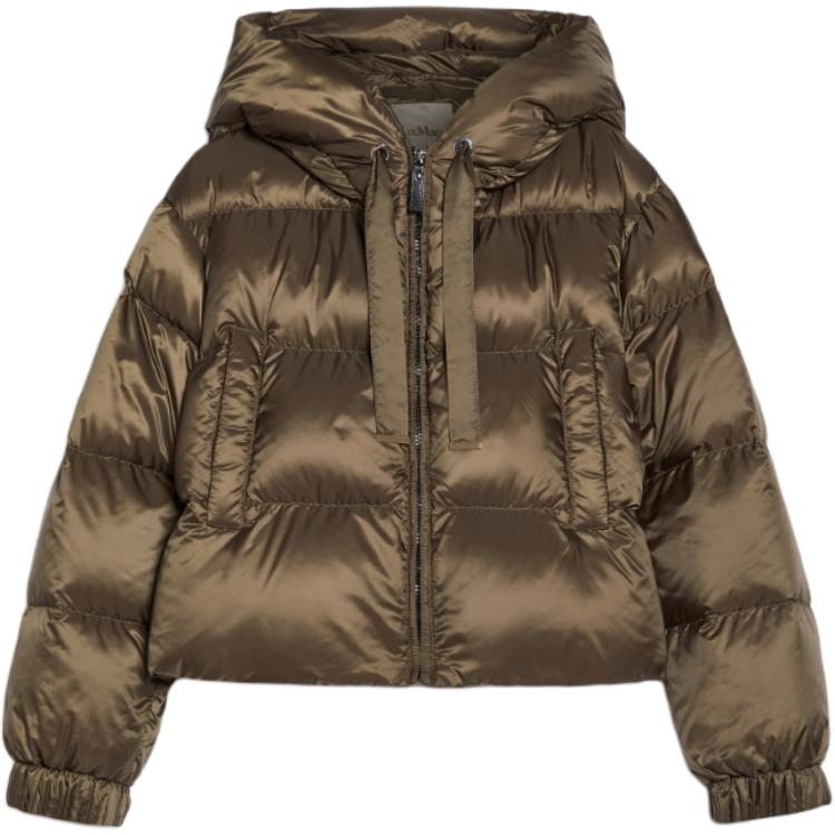 Order (W) ''S Max Mara MaxMara Seie 深綠色連帽寬鬆版拉鍊外套 女款 9486104506077-SEIE