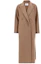 Buy (W) Abrigo Casual Doble Faz Marrón de Lana ''S Max Mara MaxMara Selina. 1016051906051-SELINA