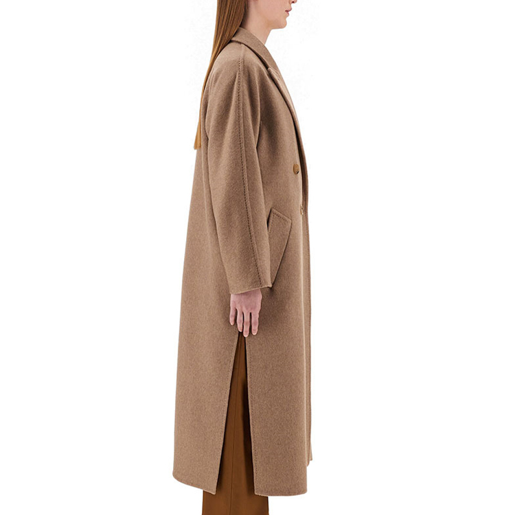 (Women) 'S Max Mara MaxMara Selina Brown Wool Double-Breasted Casual Coat. 1016051906051-SELINA 圖 5