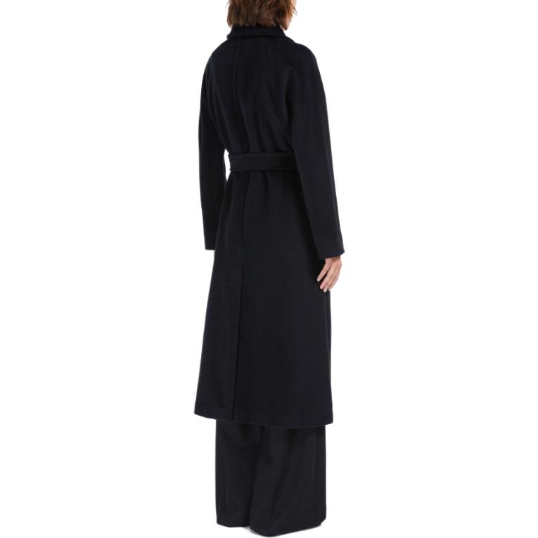 (Women) 'S Max Mara MaxMara Solid Color Belted Mid-Length Casual Coat 6016083306 圖 9