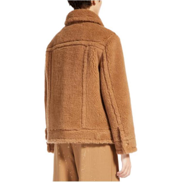 Details for (W) ''S マックスマーラ 長袖カジュアルジャケット 無地 - キャメル 1086043906