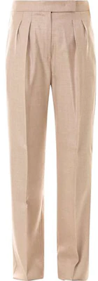 (W) ''S Max Mara MaxMara Seluar Sutera Potongan Lurus Beige. 11310411600274-010 Buy (W) ''S Max Mara MaxMara Seluar Sutera Potongan Lurus Beige. 11310411600274-010