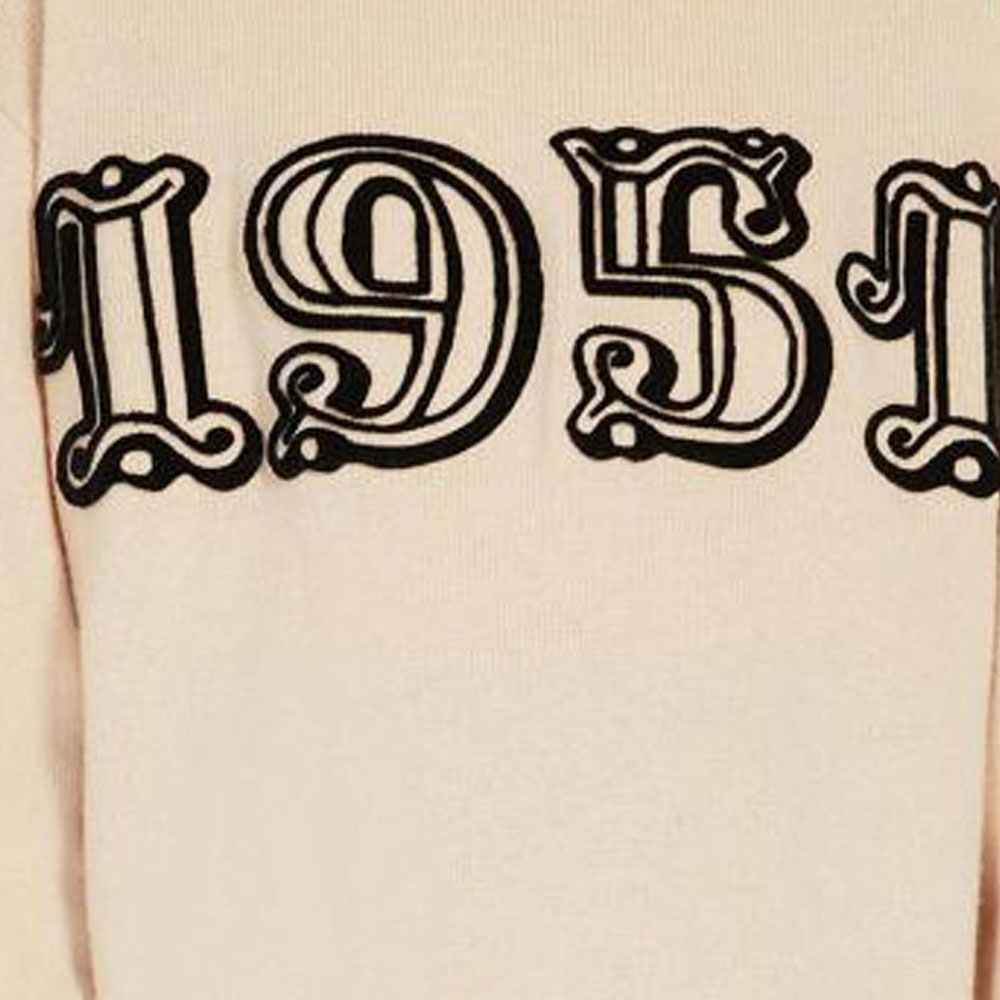 (Women) 'S Max Mara MaxMara SS23  Beige Wool-Blend Sweater Bard Digital Print Long Sleeve 1361143106015-BARD 圖 7