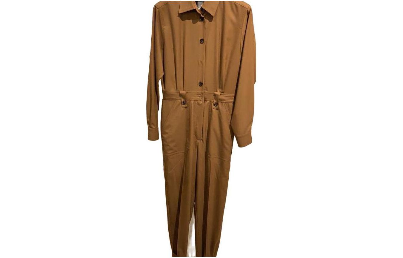 Order (W) ''S Max Mara MaxMara SS23 棕色纯色系带连体裤 DAKAR-006