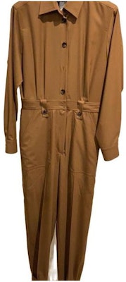 (W) ''S Max Mara MaxMara SS23 棕色纯色系带连体裤 DAKAR-006 Order (W) ''S Max Mara MaxMara SS23 棕色纯色系带连体裤 DAKAR-006