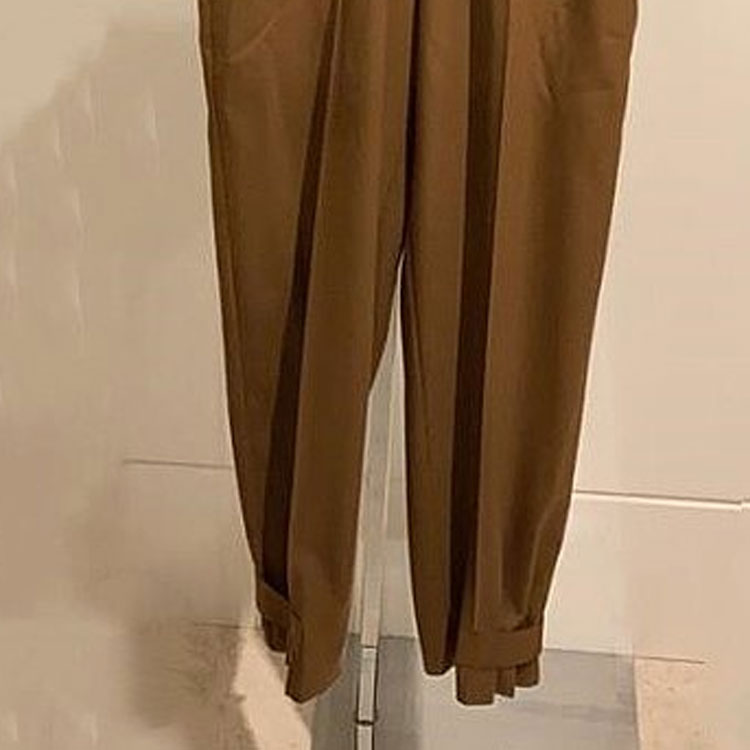 Details for (W) ''S Max Mara MaxMara SS23 棕色纯色系带连体裤 DAKAR-006