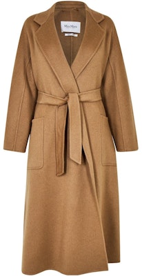 (Women) 'S Max Mara MaxMara SS23 Ludmilla Camel Tie-Waist Long Sleeve Mid-Length Coat for Women. 1011083106068-LUDMILLA Buy (Women) 'S Max Mara MaxMara SS23 Ludmilla Camel Tie-Waist Long Sleeve Mid-Length Coat for Women. 1011083106068-LUDMILLA