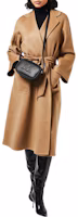 Shop (W) ''S Max Mara MaxMara SS23 女士駝色綁帶長袖中長版大衣 1011083106068-LUDMILLA
