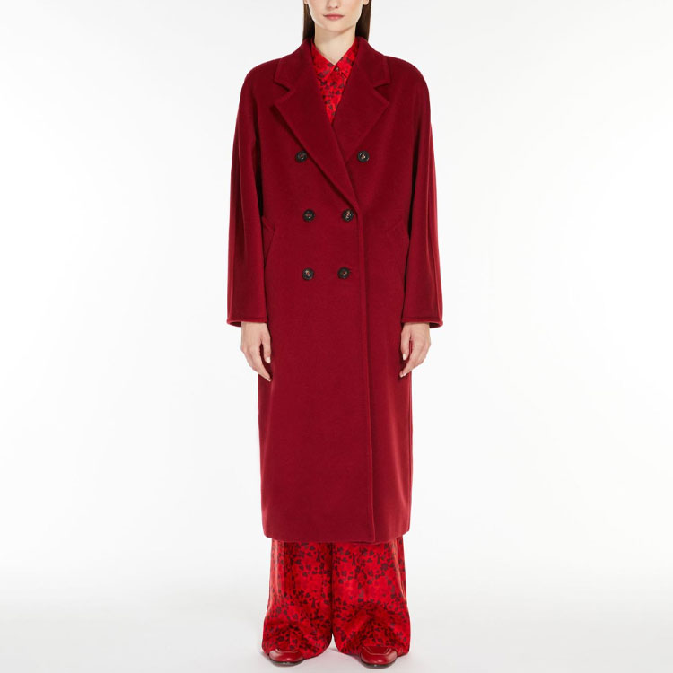 (Women) 'S Max Mara MaxMara SS23 Lunar New Year  Red Double-Breasted Long Coat. 1011013106011-MADAME1 圖 3