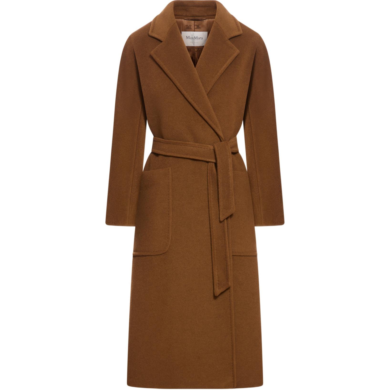 (Women) 'S Max Mara MaxMara SS24  Brown Long Sleeve Tie-Up Casual Coat 1016504306010 圖 2