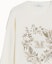 Sizing (Women) 'S Max Mara MaxMara SS24 Floral Letter Embroidery White Crewneck Sweater 1361094106022-BARI