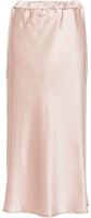 (Women) 'S Max Mara MaxMara SS24 Pink Midi Skirt with Elastic Waist Casual Design. 24211060516000 (Women) 'S Max Mara MaxMara SS24 Pink Midi Skirt with Elastic Waist Casual Design. 24211060516000