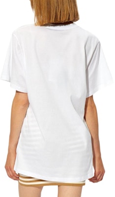 (W) 막스마라 SS24 화이트 로고 자수 반팔 크루넥 티셔츠 2421946021 Shop (W) 막스마라 SS24 화이트 로고 자수 반팔 크루넥 티셔츠 2421946021