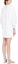 Shop (Women) 'S Max Mara MaxMara SS25 White Long Sleeve Zip-Up Midi Dress 1621034206-001