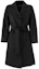 Order (Women) 'S Max Mara MaxMara Studio Black Single-Breasted Belted Coat. 60110111-007