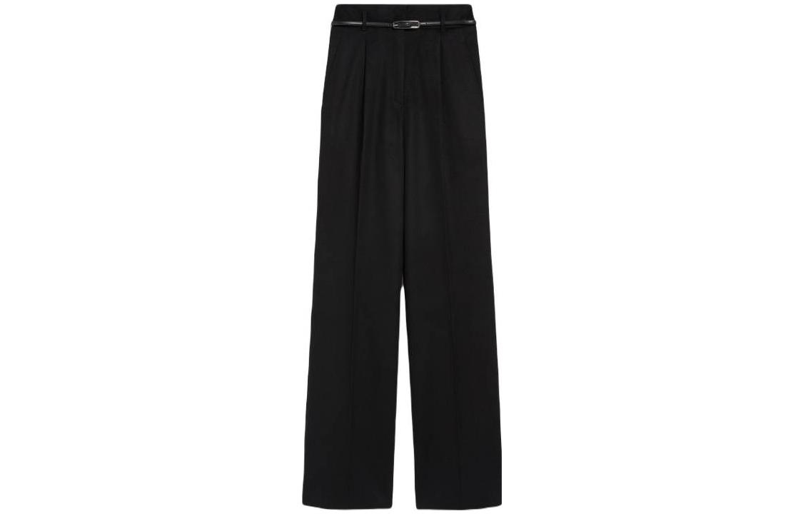 Order (W) Pantalones Negros Rectos y Casuales ''S Max Mara Studio. 2361360633600-003