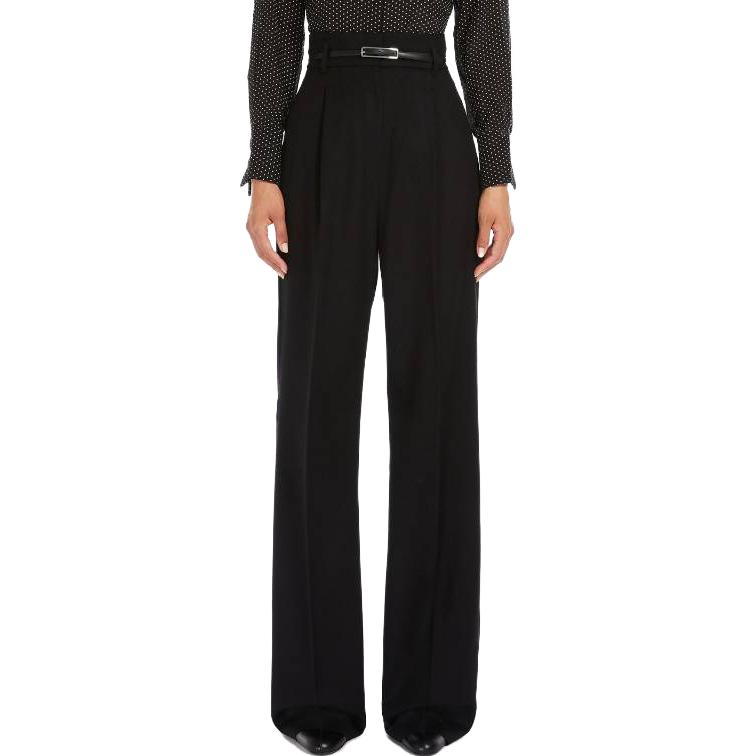 Lookbook (W) Pantalones Negros Rectos y Casuales ''S Max Mara Studio. 2361360633600-003