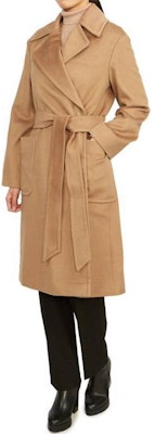 (W) ''Max Mara Studio Abrigo Marrón Ajustado con Cinturón de Largo Medio Suelto'' 60161439600-006 Sizing (W) ''Max Mara Studio Abrigo Marrón Ajustado con Cinturón de Largo Medio Suelto'' 60161439600-006