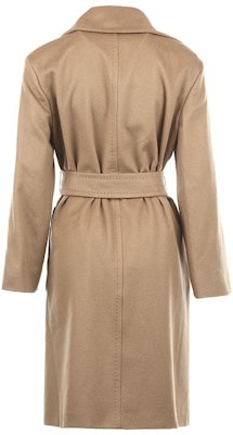 (W) Max Mara Studio Abrigo Casual de Manga Larga con Cinturón Camel 2360161439000-006 Lookbook (W) Max Mara Studio Abrigo Casual de Manga Larga con Cinturón Camel 2360161439000-006