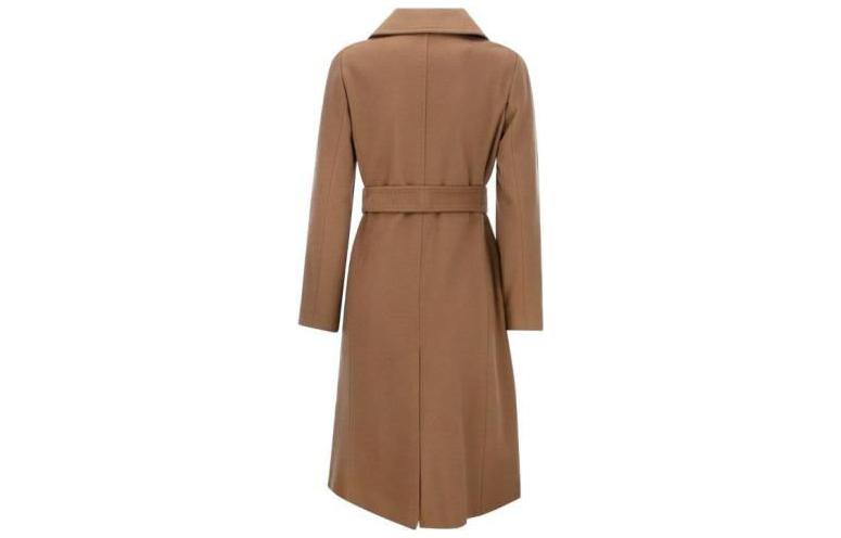 Lookbook (W) '' S Max Mara Studio 驼色长袖中长款翻领大衣 2360161039600006