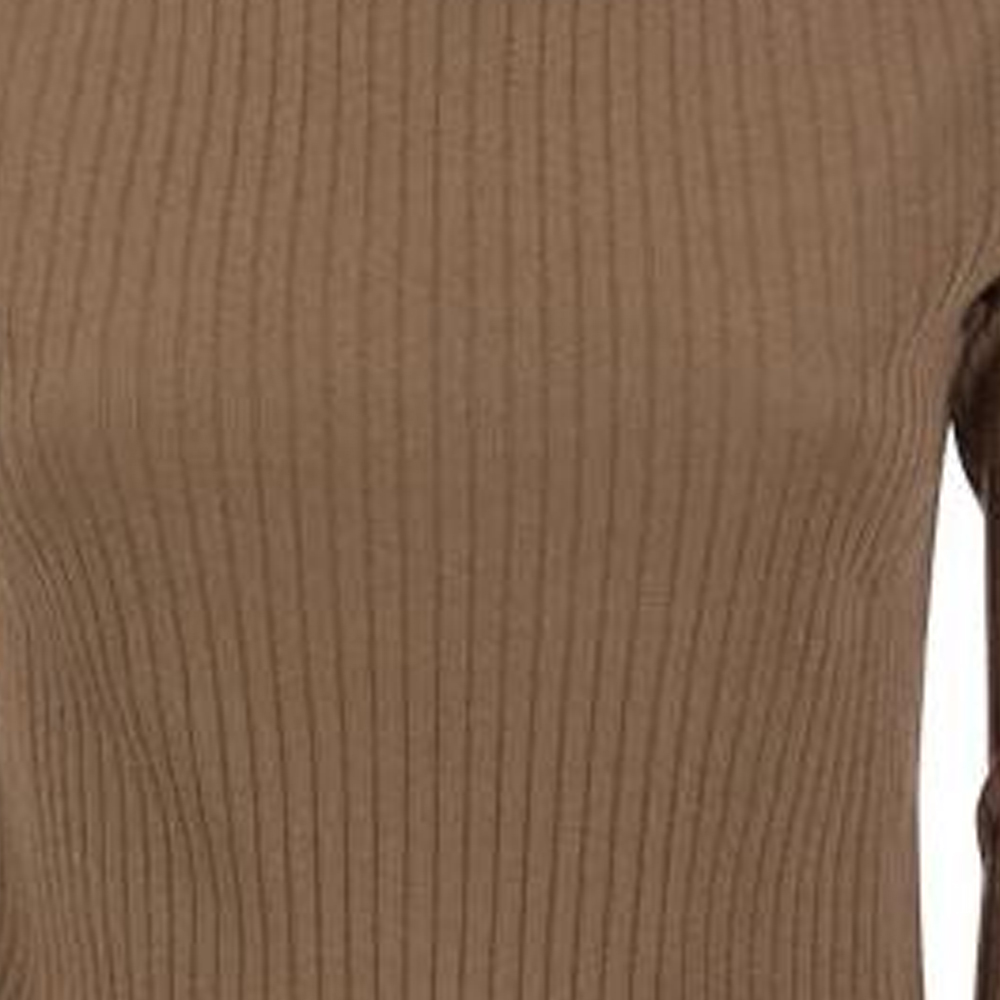 Details for (W) ''Max Mara Studio Camel Turtleneck Slim-Fit Baju Lengan Panjang Rajut'' 2363660439600006