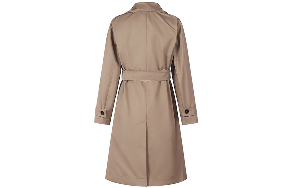 (Women) 'S Max Mara MaxMara Studio  Radio Series Camel Mid-Length Trench Coat. 6021032706005-RADIO 圖 3